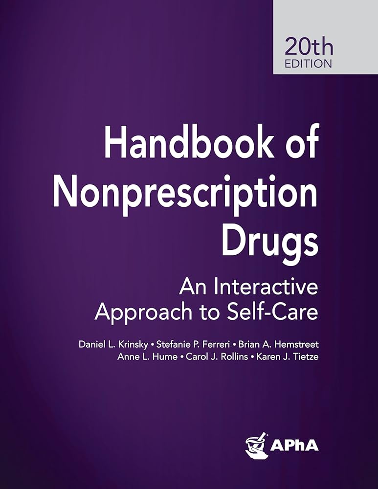 Handbook of Nonprescription Drugs